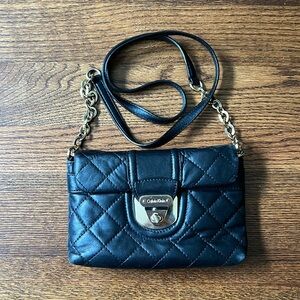 Black crossbody bag